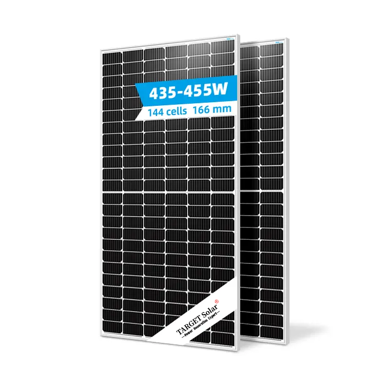 OEM TARGET SOLAR Panels Most Popular Solar Panels Brand A Grade 435-455W