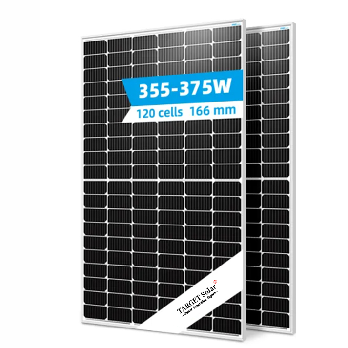 OEM TARGET SOLAR Panels Quality Solar Panel 355-375W A Grade Highest E ...