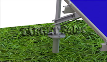 TARGET Solar Photovoltaic solar ground installation system, solar panel installation, aluminum alloy bracket, solar ground installation structure