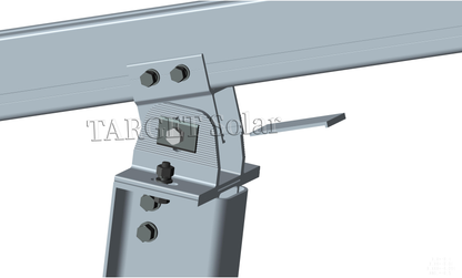 TARGET Solar Solar power station module installation structure, aluminum alloy bracket, ground installation system, solar installation bracket