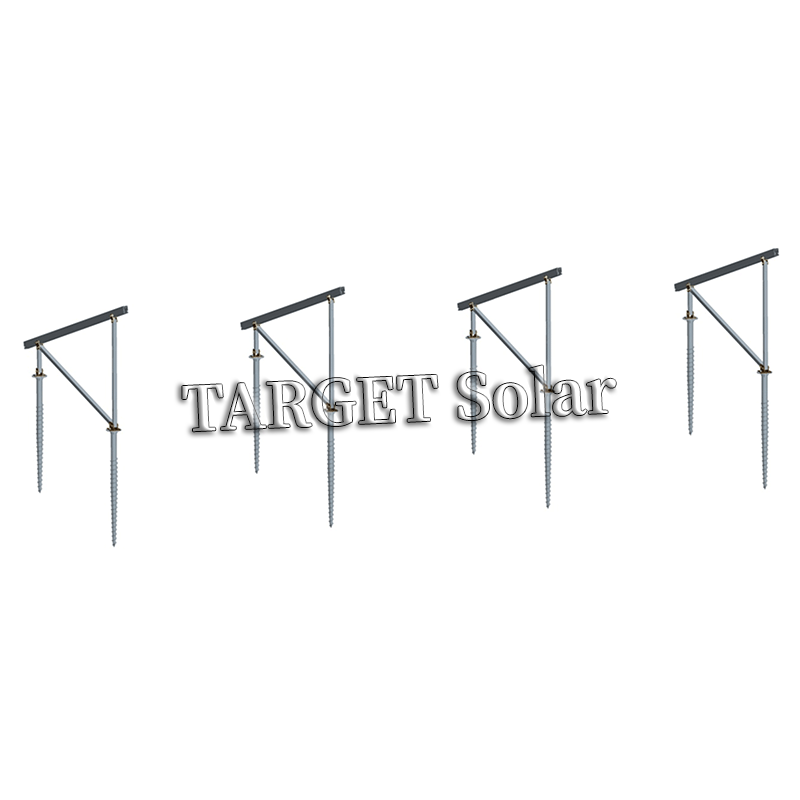 TARGET Solar Solar ground installation system, solar panel installation bracket, solar ground installation structure, aluminum alloy bracket installation system