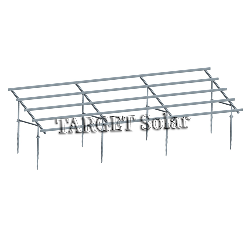 TARGET Solar Solar ground installation system, solar panel installation bracket, solar ground installation structure, aluminum alloy bracket installation system