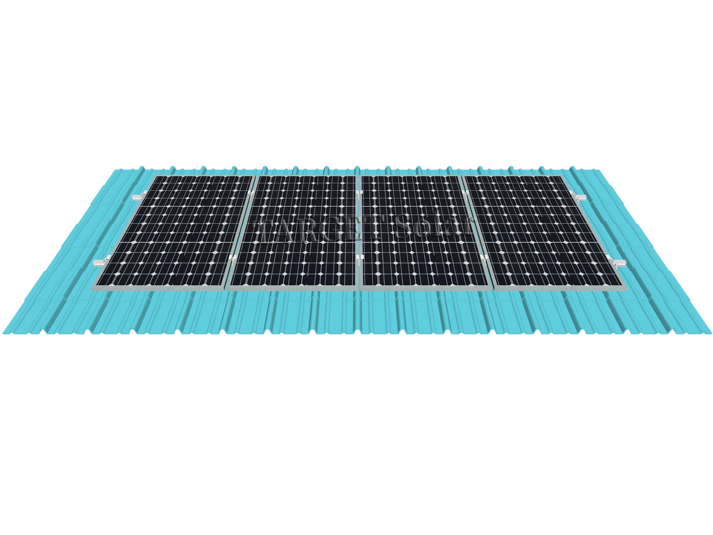 Solar panel installation bracket, resin tile roof installation, solar bracket, solar installation system