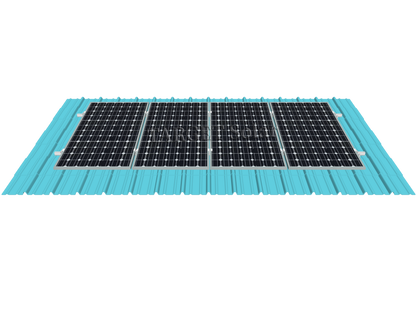 Solar panel installation bracket, resin tile roof installation, solar bracket, solar installation system