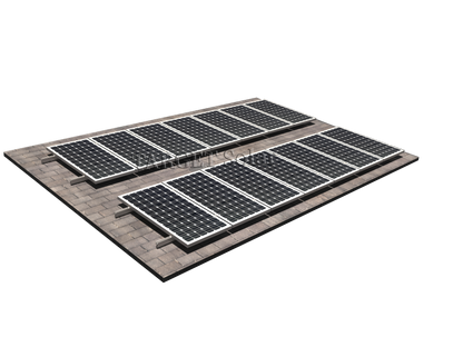 TARGET Solar Solar metal roof installation system, photovoltaic roof installation system, solar panel installation bracket, metal roof with L legs