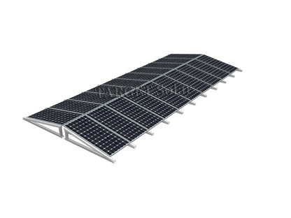 Flat roof solar installation system aluminum alloy installation bracket