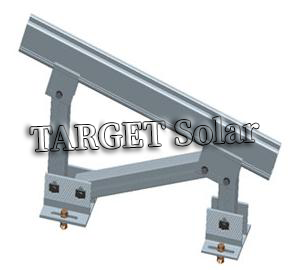 TARGET Solar High strength solar panel pile ground installation, aluminum alloy bracket installation, solar tile ground installation system