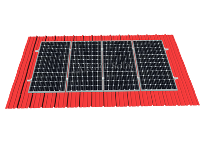 TARGET Solar Solar metal roof installation system Photovoltaic roof installation system Solar panel installation bracket Metal roof aluminum alloy bracket