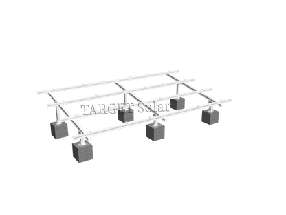 TARGET Solar Photovoltaic ground bracket installation complete system Solar ground installation system Solar panel ground installation