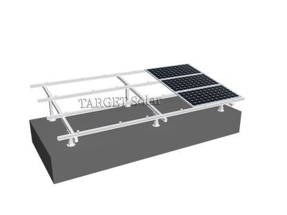 TARGET Solar Photovoltaic solar ground installation system, solar panel installation bracket, solar ground installation aluminum alloy structure