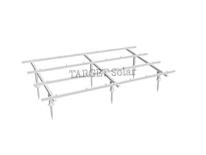 TARGET Solar Photovoltaic solar ground installation system, solar panel installation bracket, solar ground installation aluminum alloy structure