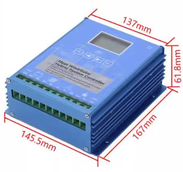 5KW wind solar complementary system for solar and wind power generation