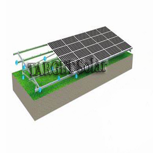 TARGET Solar Solar ground installation system, solar panel installation bracket, solar ground installation structure, aluminum alloy bracket installation system