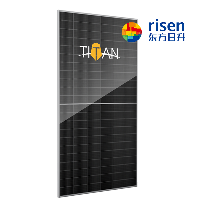 Risen Solar Panels TITAN prec 132 Monofacial Module 655-675W