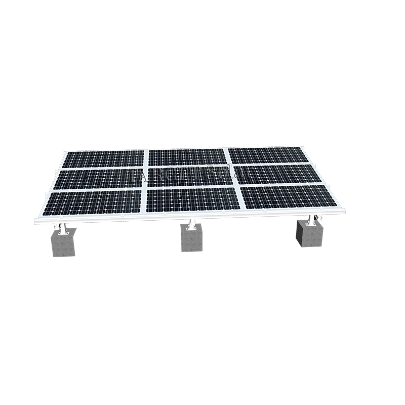 TARGET Solar High strength solar panel pile ground installation bracket aluminum alloy bracket ground installation system